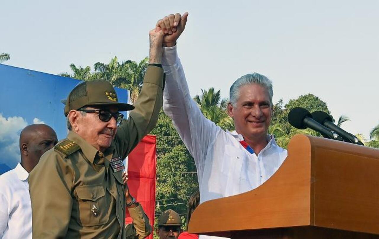 Raul Castro e Díaz Canel