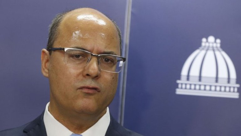 O ex-governador do Rio de Janeiro Wilson Witzel