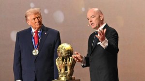 Donald Trump e Gianni Infantino