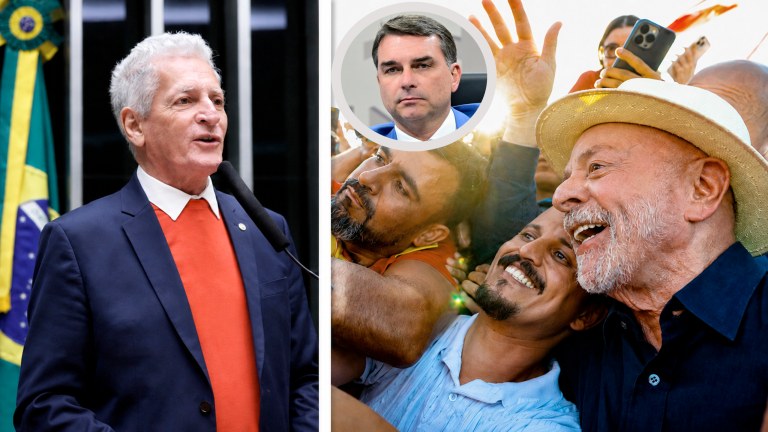 Rogério Correia, Flávio Bolsonaro e Lula