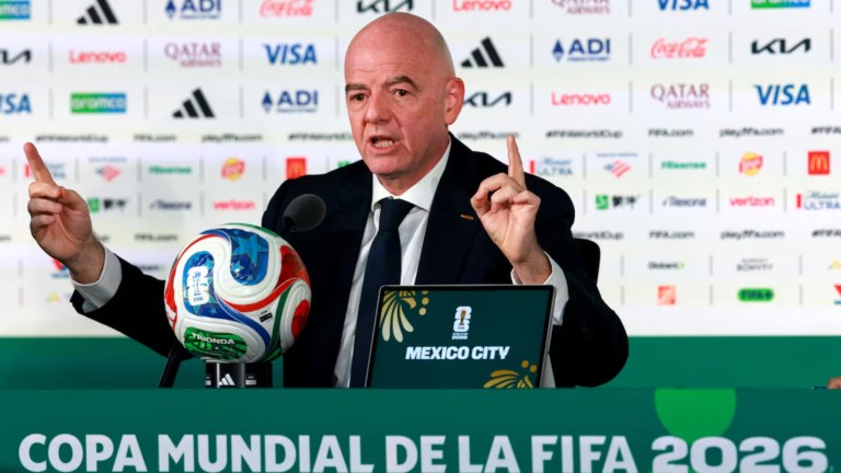 Gianni Infantino, em 10 de junho de 2026