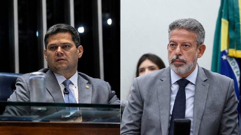 Davi Alcolumbre e Arthur Lira