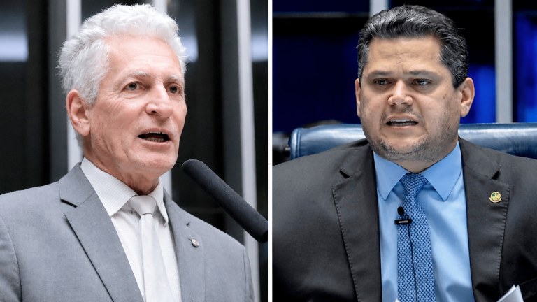 Rogério Correia e Davi Alcolumbre