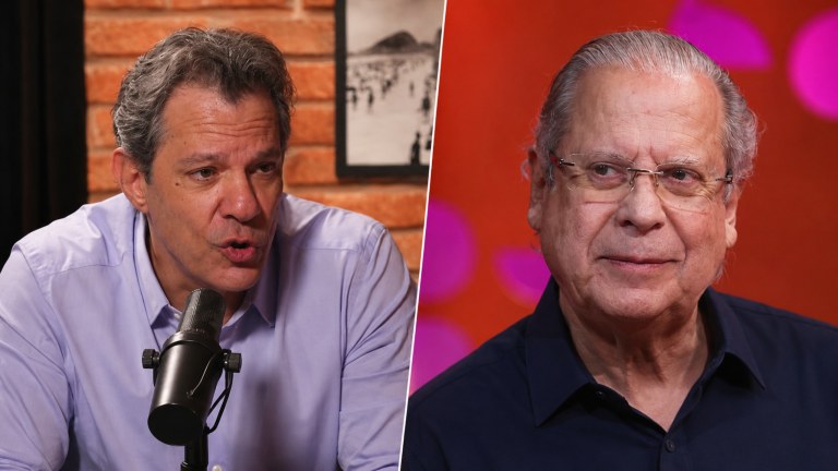 Fernando Haddad e José Dirceu
