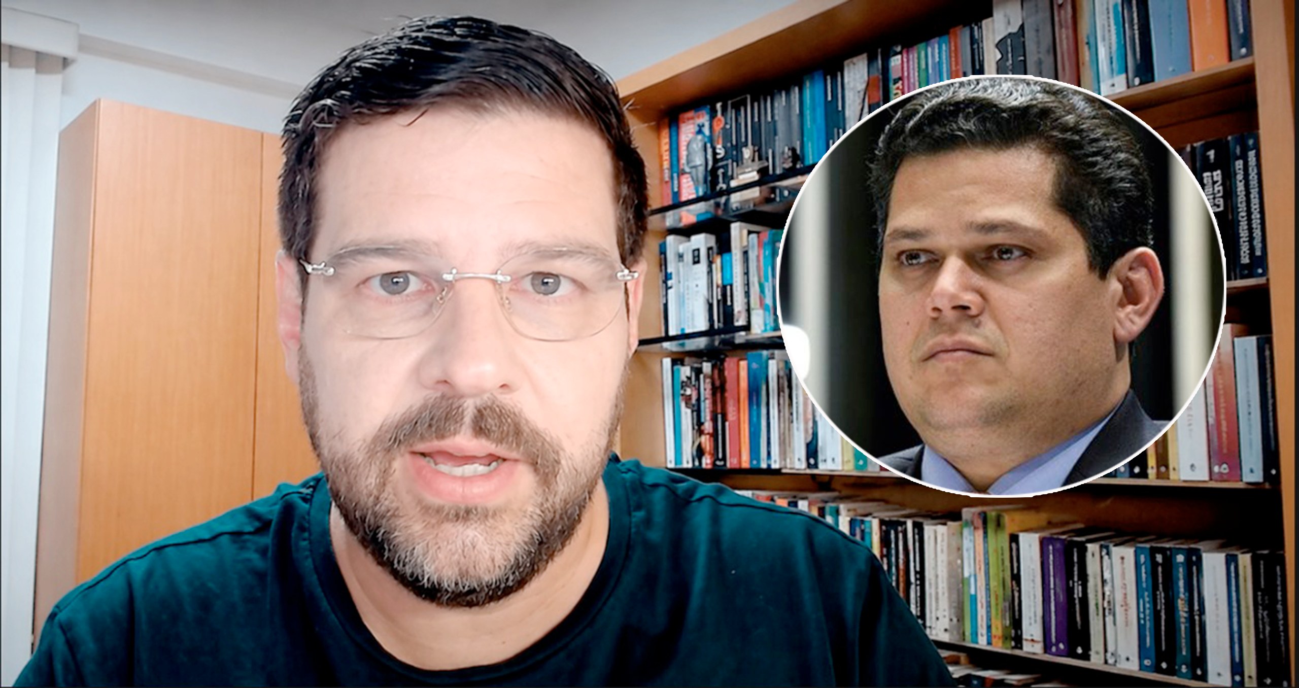 Marcelo Uchôa e Davi Alcolumbre