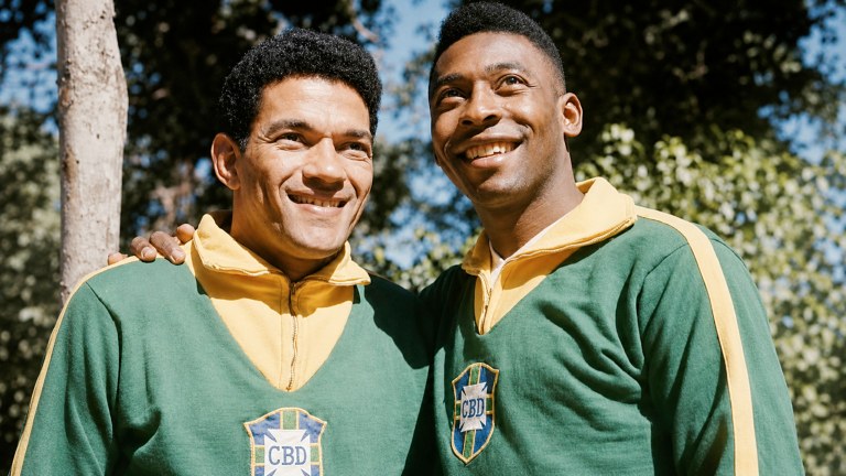 Mané Garrincha e Pelé