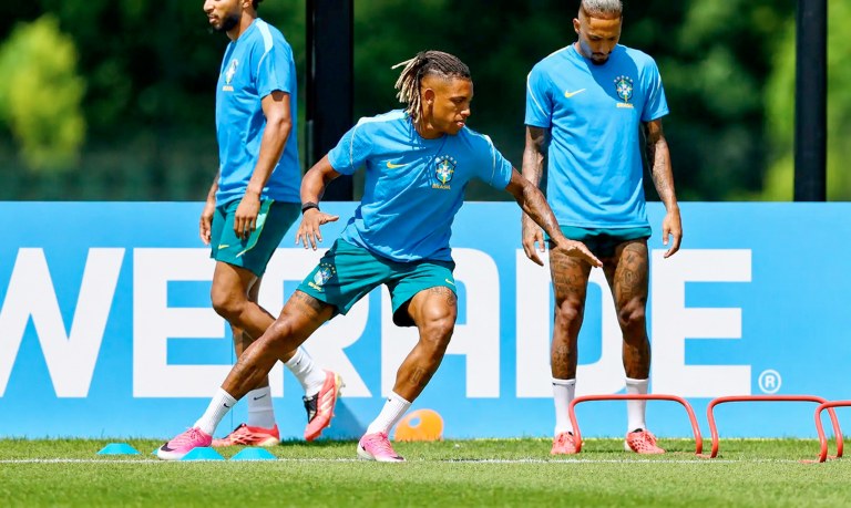Jogadores da seleção brasileira