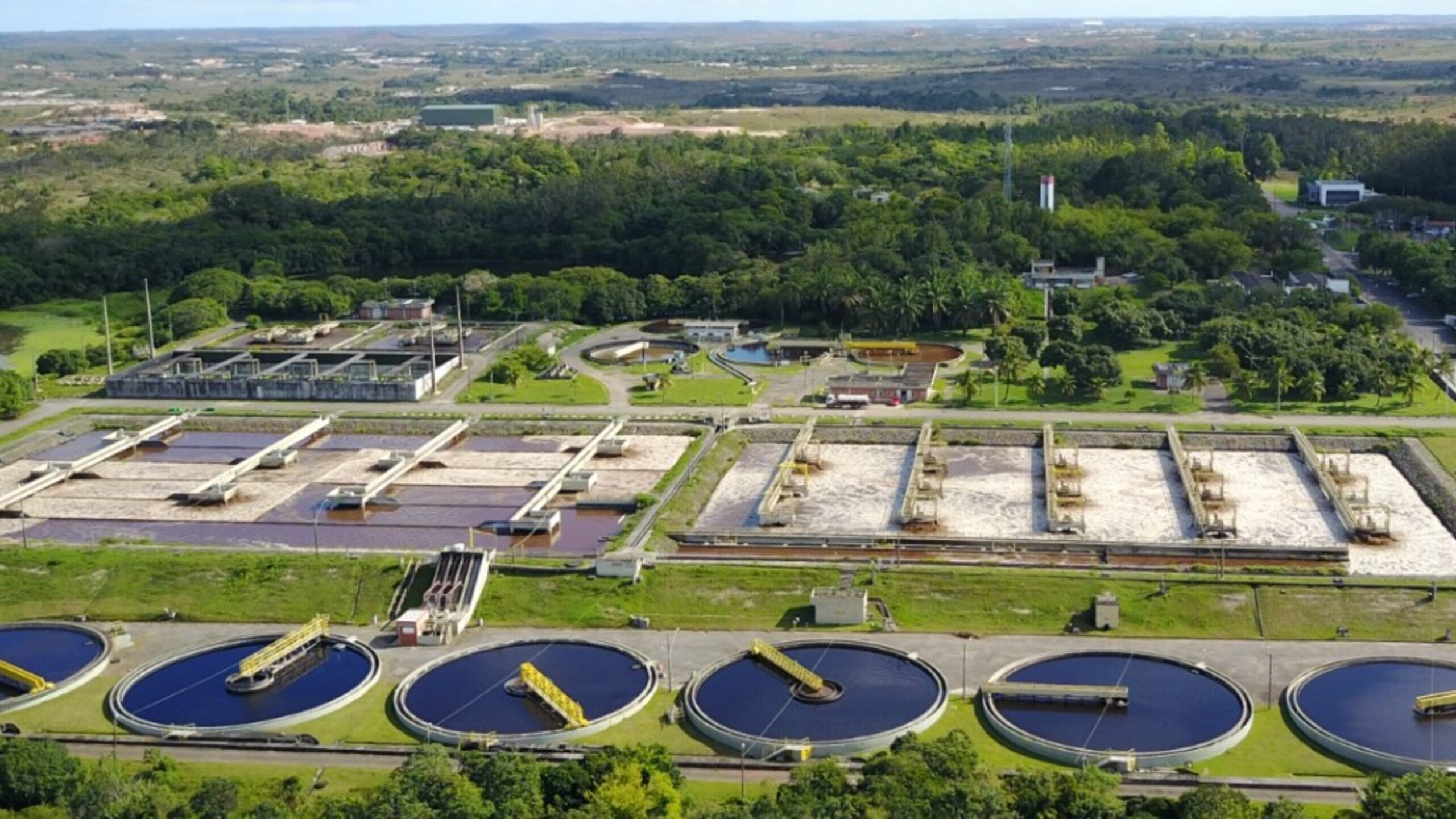 Estação de tratamento de água