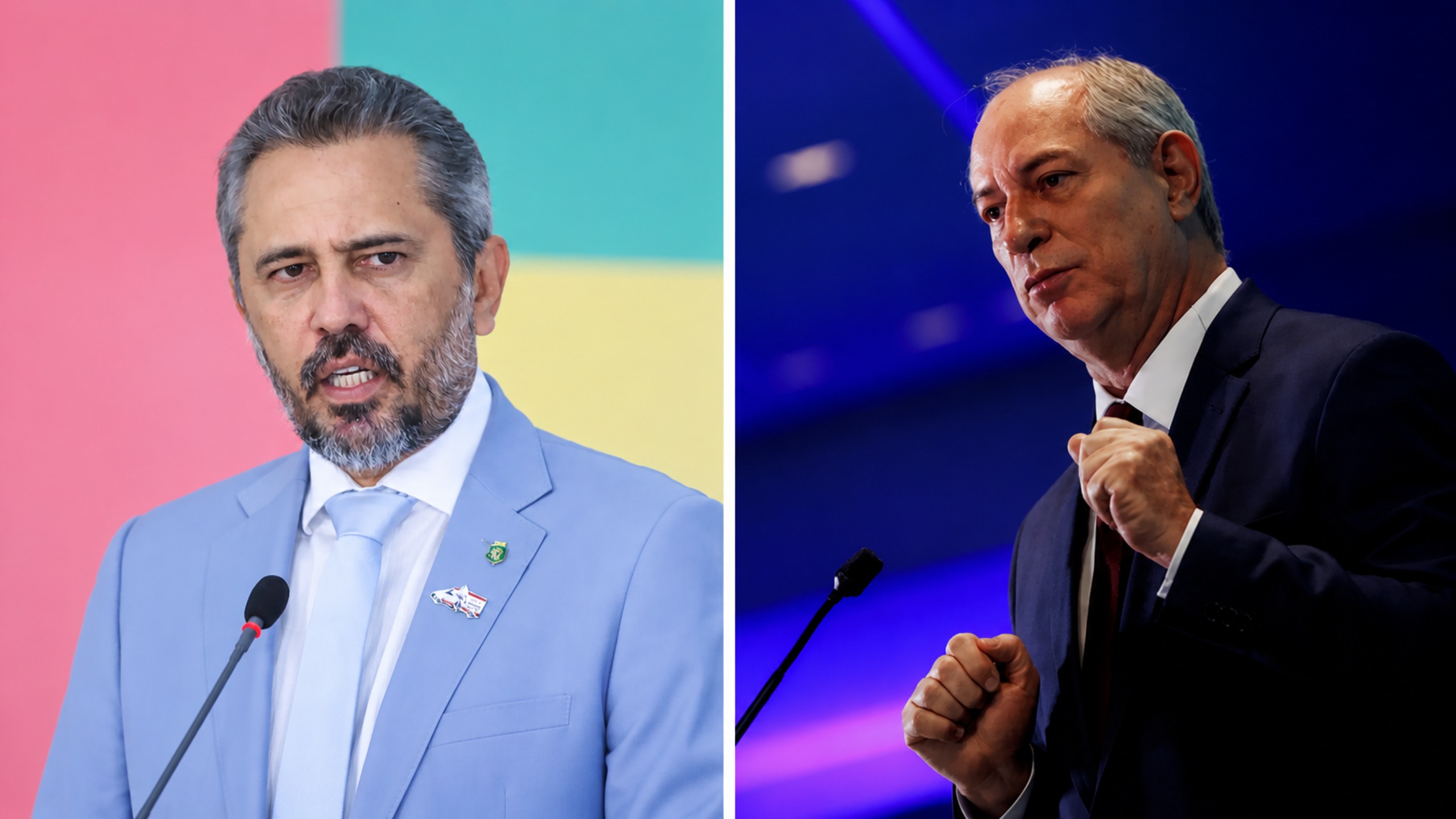 Elmano de Freitas e Ciro Gomes