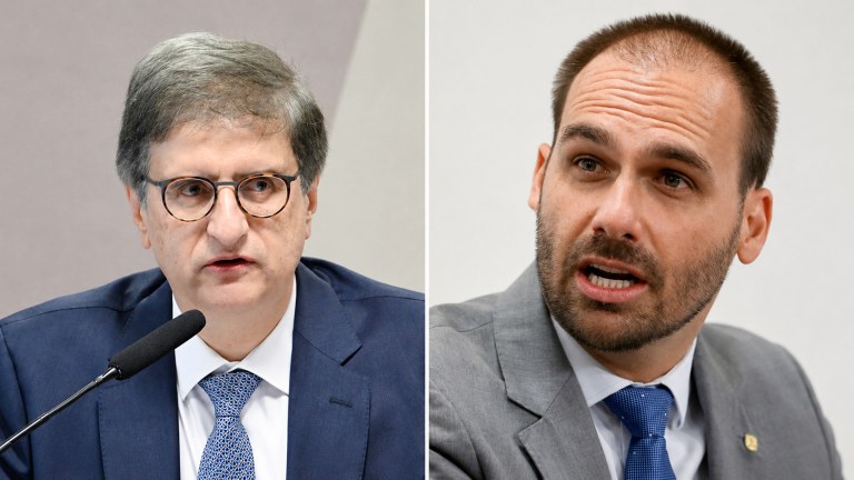Paulo Gonet e Eduardo Bolsonaro
