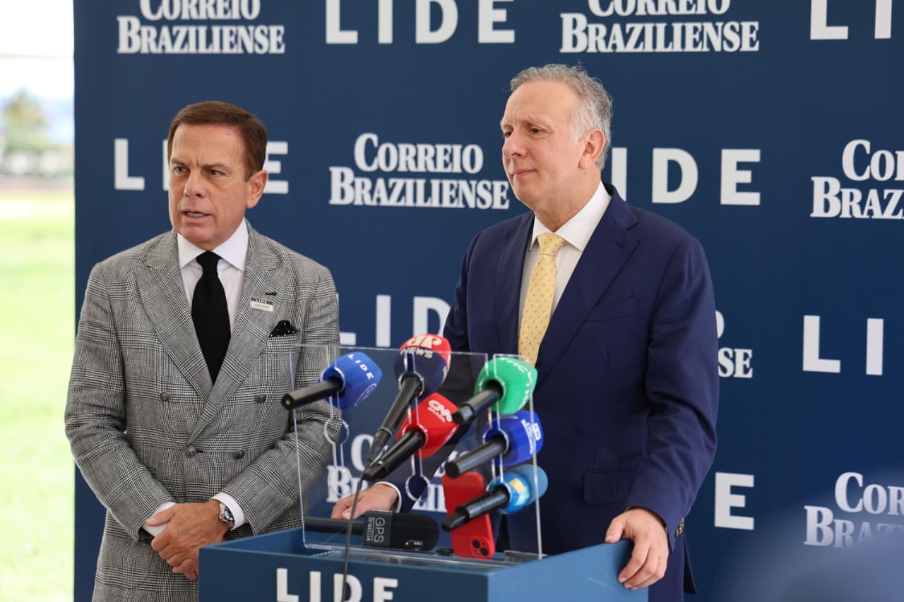 João Doria e Aguinaldo Ribeiro