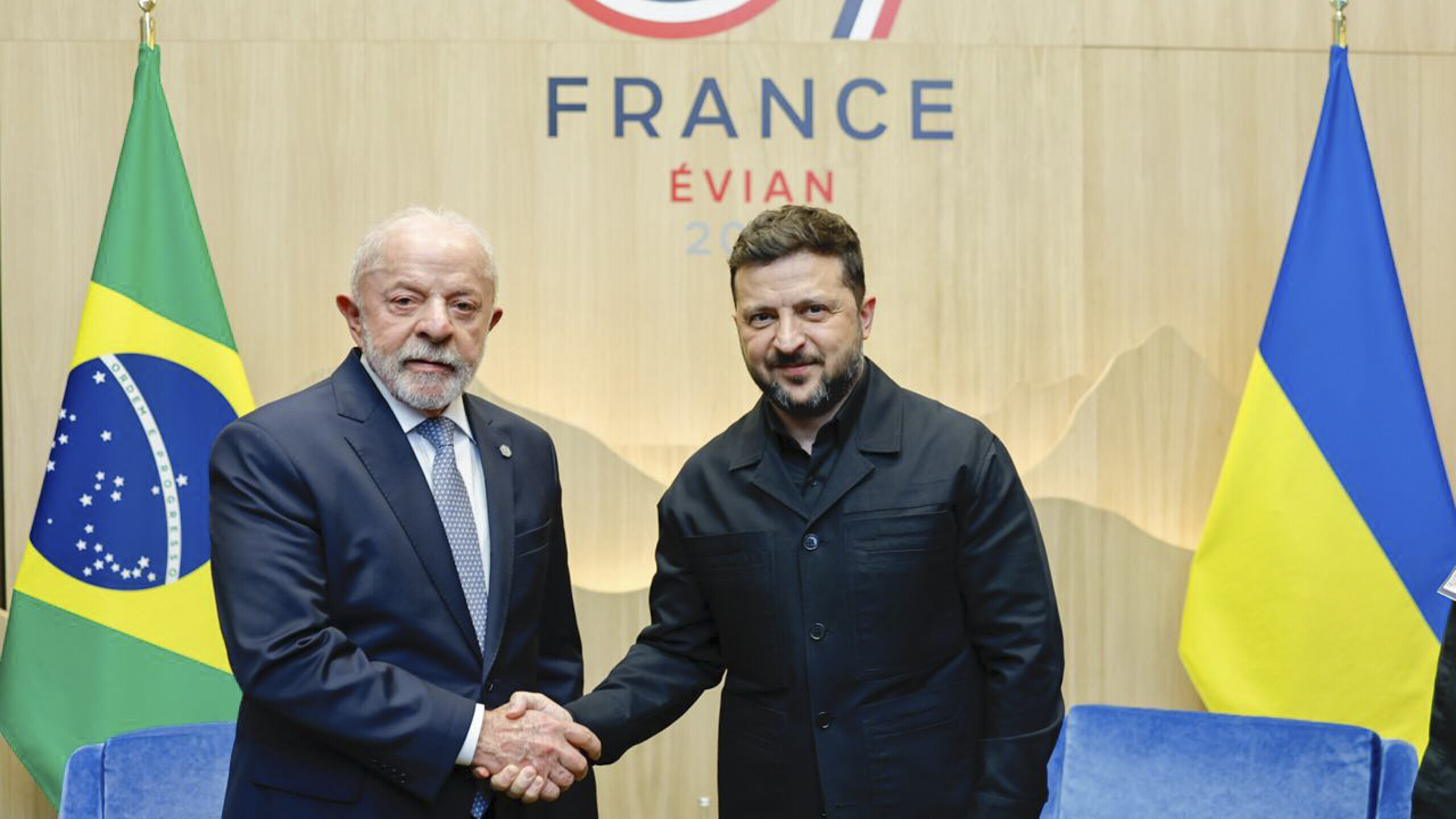 Lula e Volodymyr Zelensky