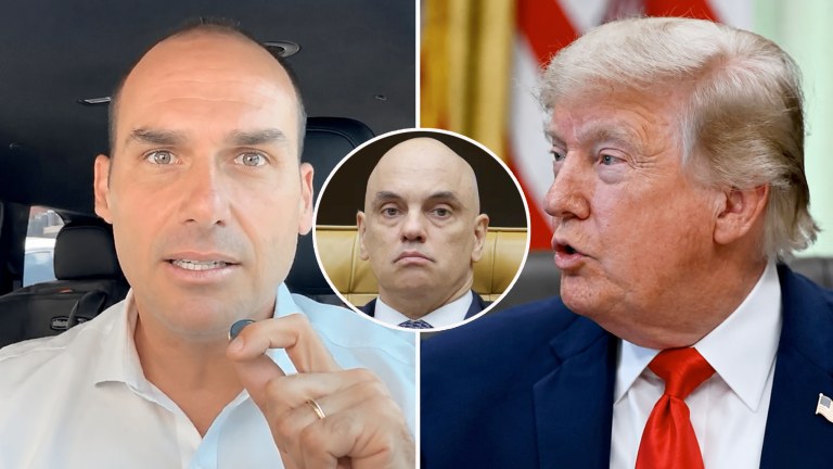 Eduardo Bolsonaro, Alexandre de Moraes E Donald Trump