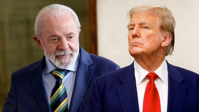 Lula e Donald Trump