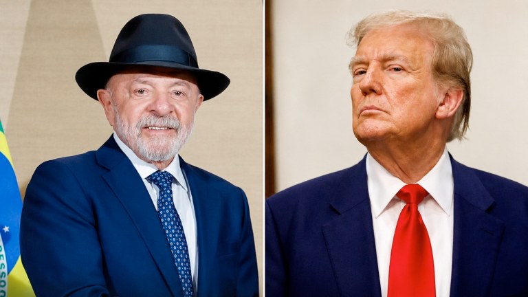 Lula e Donald Trump