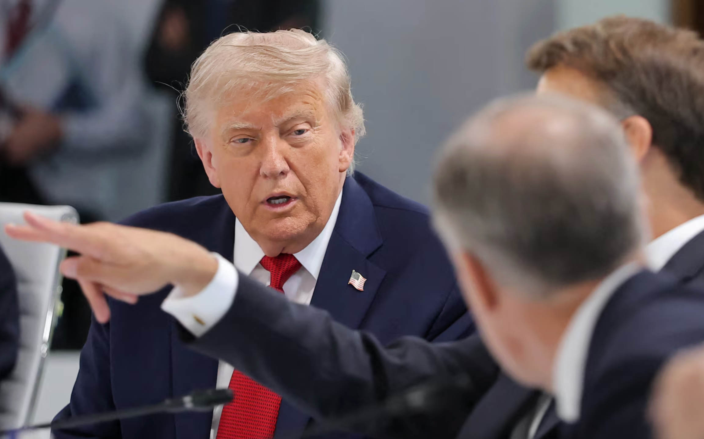 Donald Trump em Versalhes