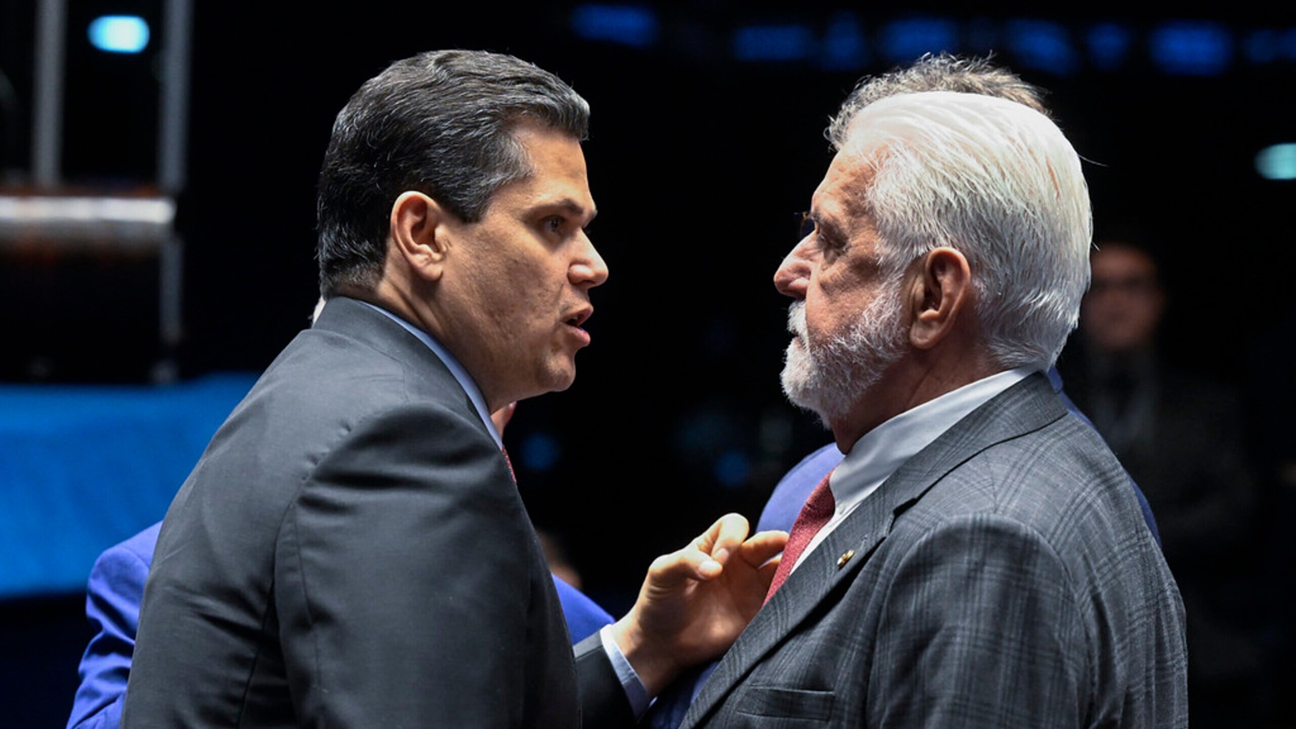 Davi Alcolumbre e Jaques Wagner