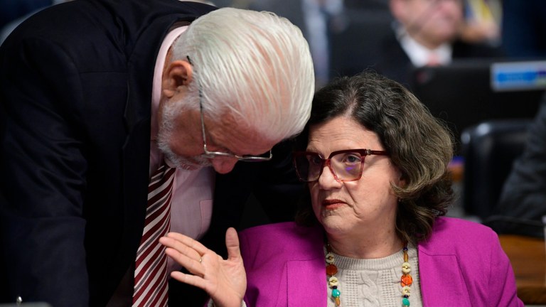 Jaques Wagner e Teresa Leitão