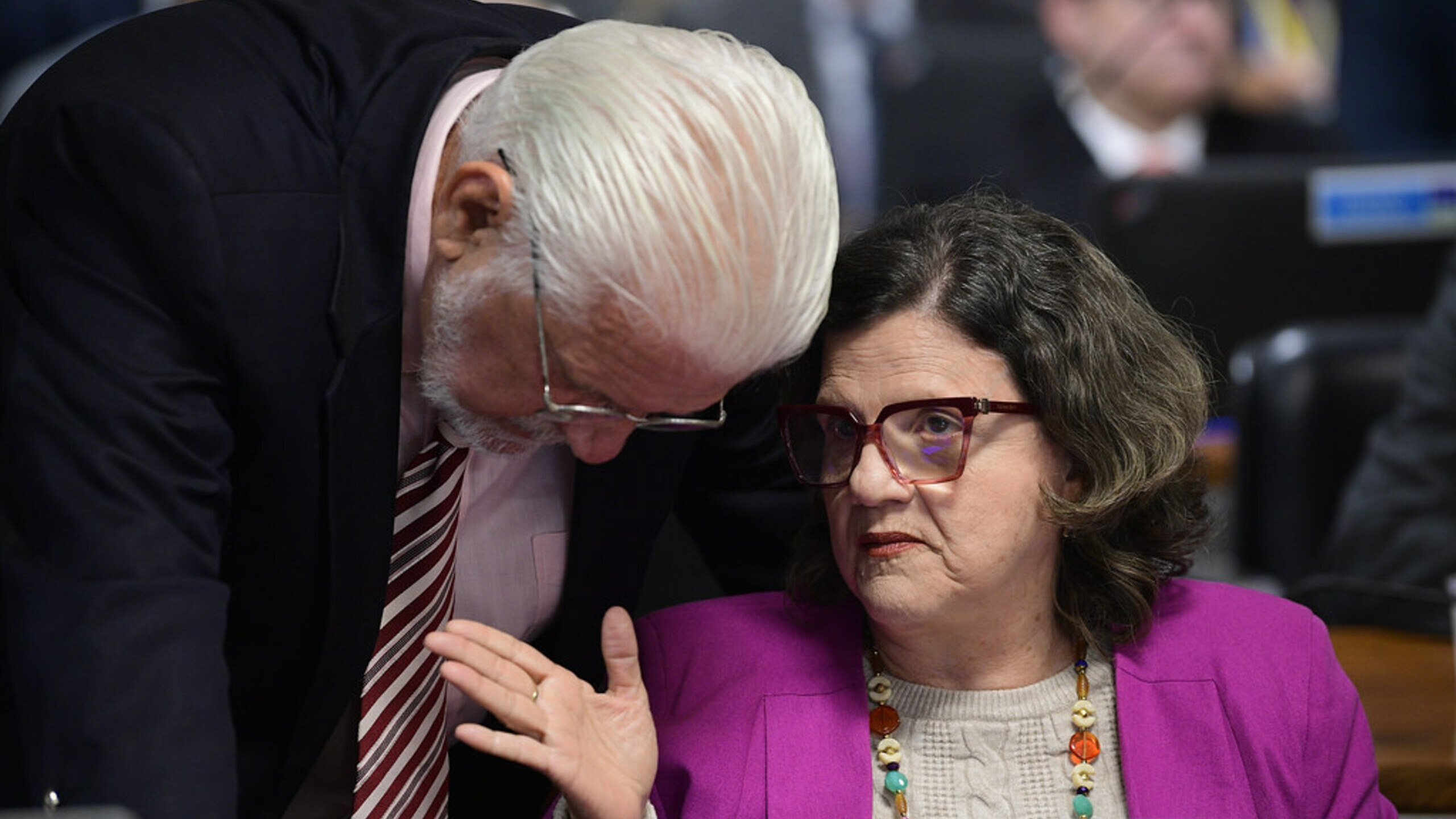 Jaques Wagner e Teresa Leitão