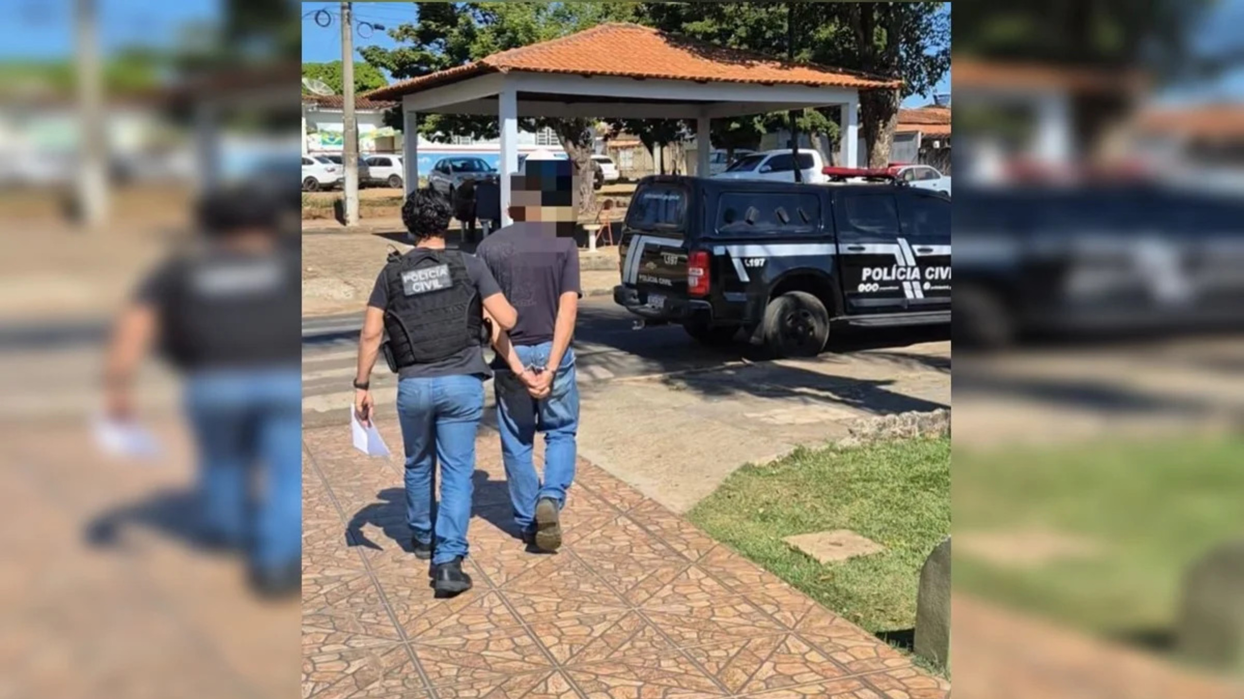 Prisão realizada pela Polícia Civil de Goiás