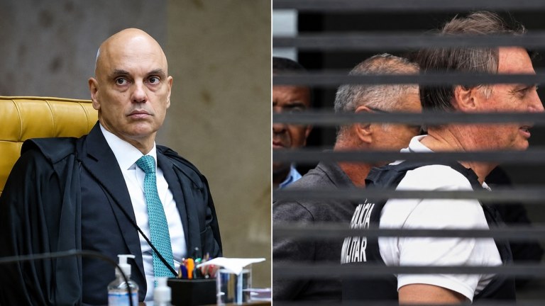 Alexandre de Moraes - Jair Bolsonaro