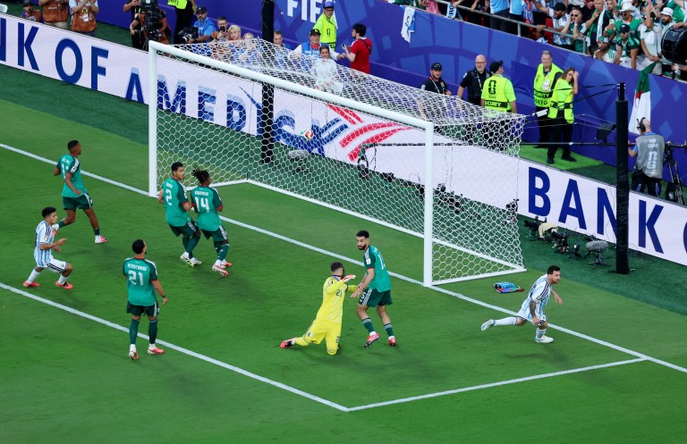 Lionel Mesi durante partida entre Argentina e Argélia pela Copa do Mundo de 2026 - 16 de junho de 2026