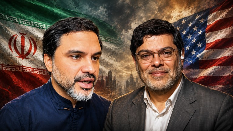 Marco Fernandes e Mohammad Marandi