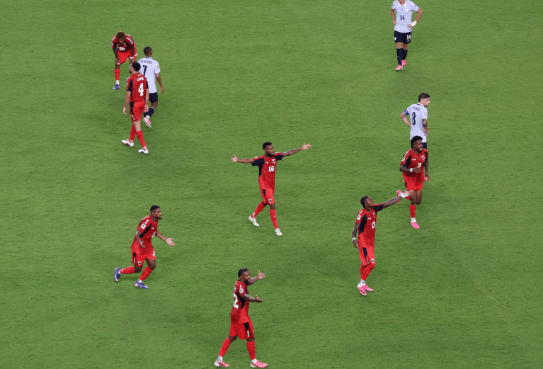 Cabo Verde celebra o empate com o Uruguai