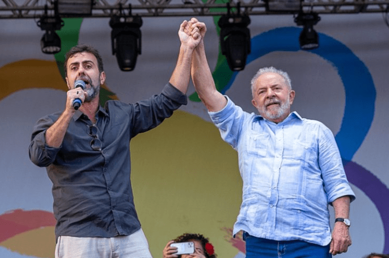 Marcelo Freixo e o presidente Lula