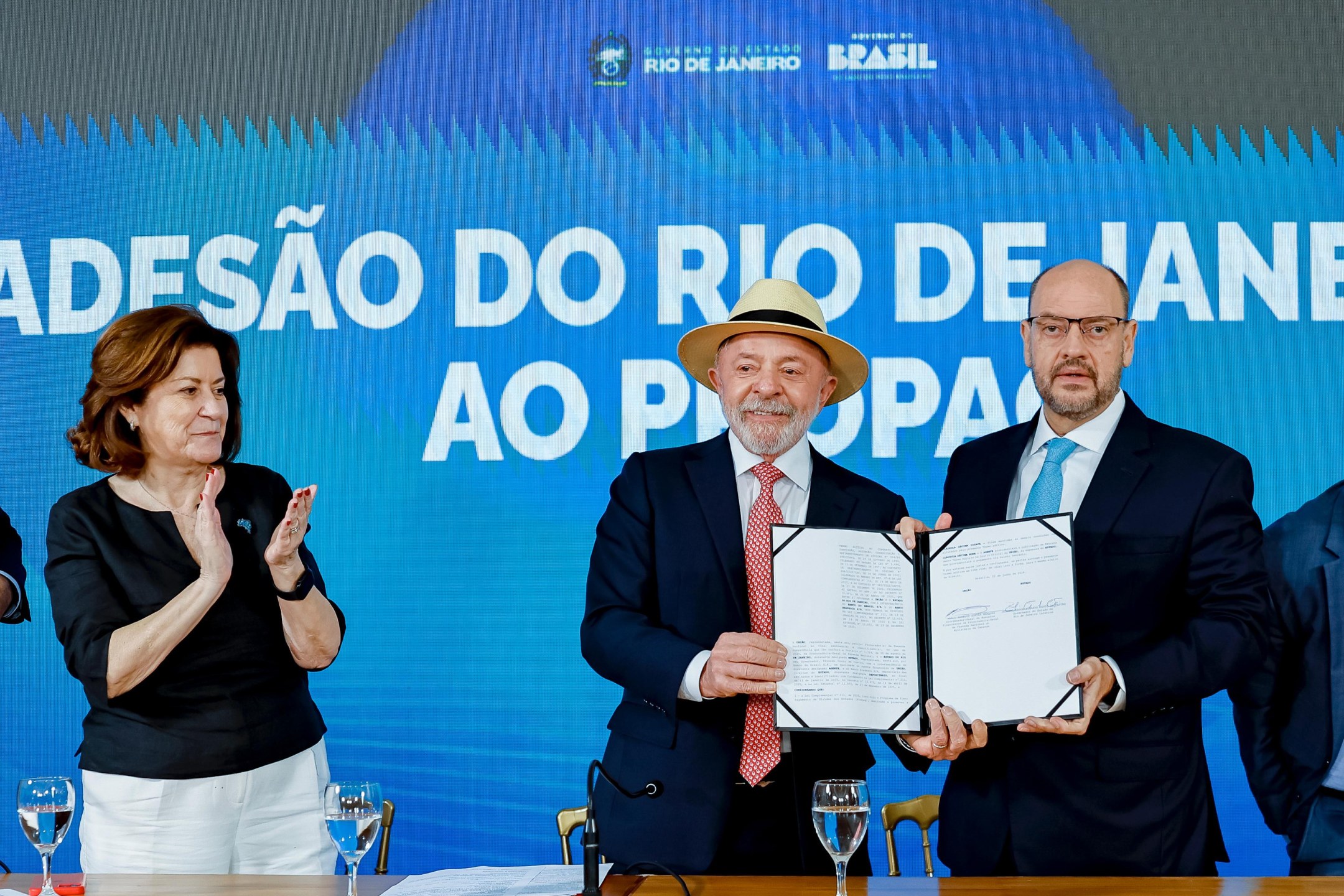 Miriam Belchior, Lula e Ricardo Couto