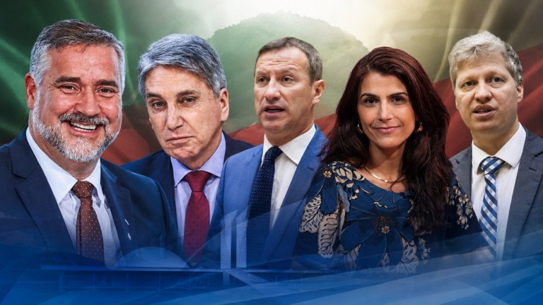 Paulo Pimenta, Germano Rigotto,  Sanderson, Manuela D´Ávila e Marcel Van Hatten