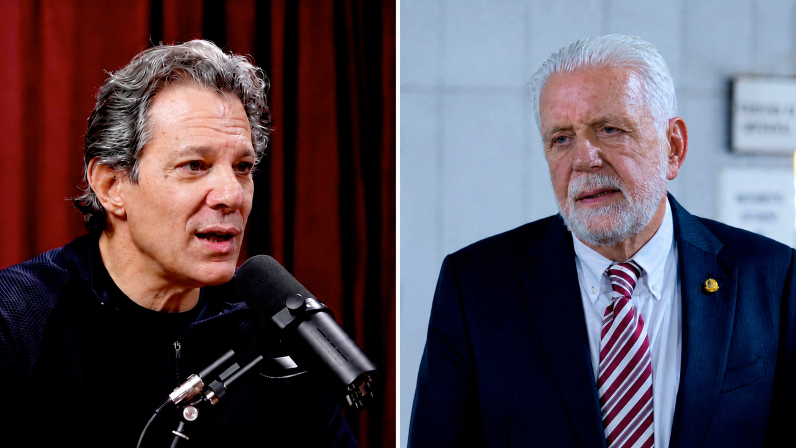 Fernando Haddad e Jaques Wagner