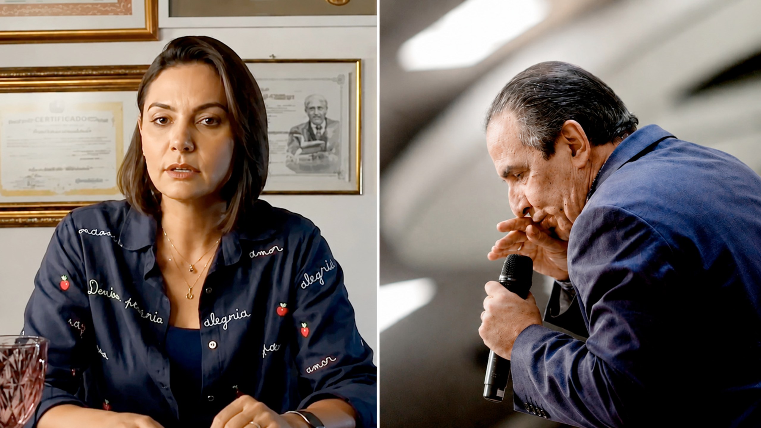 Michelle Bolsonaro e Silas Malafaia