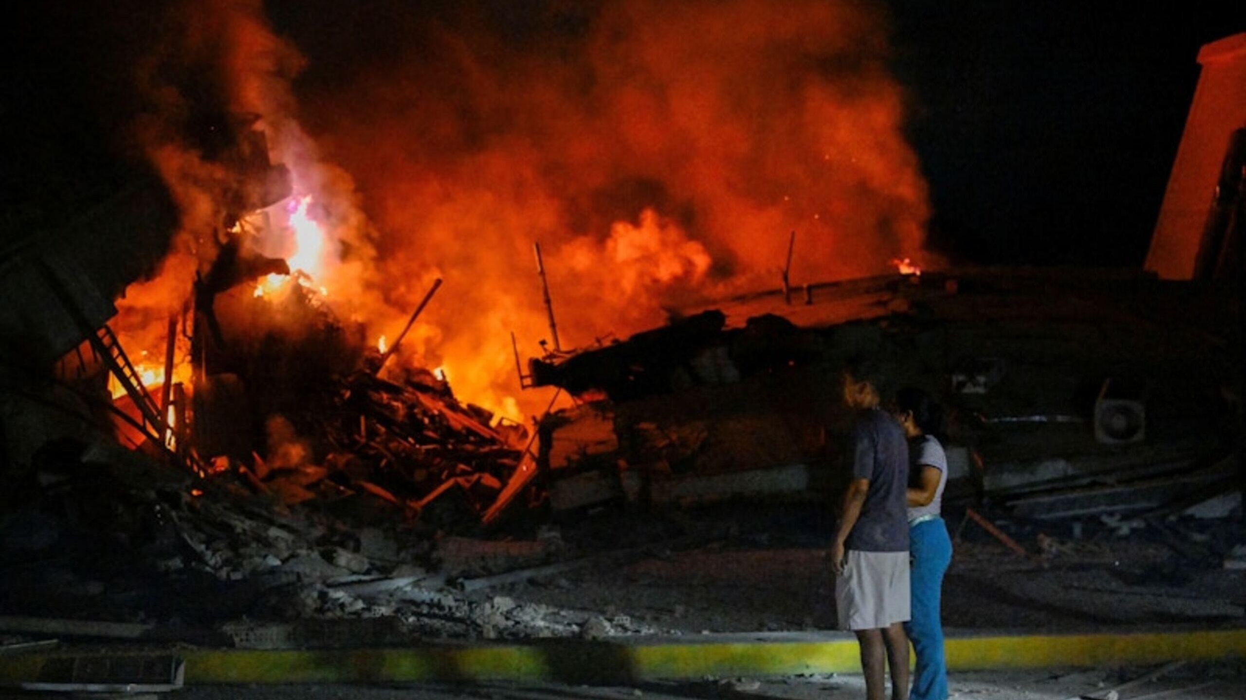 Destruição causada por terremotos na Venezuela