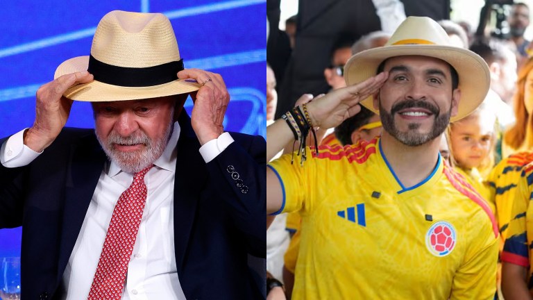 Lula e Abelardo De La Espriella