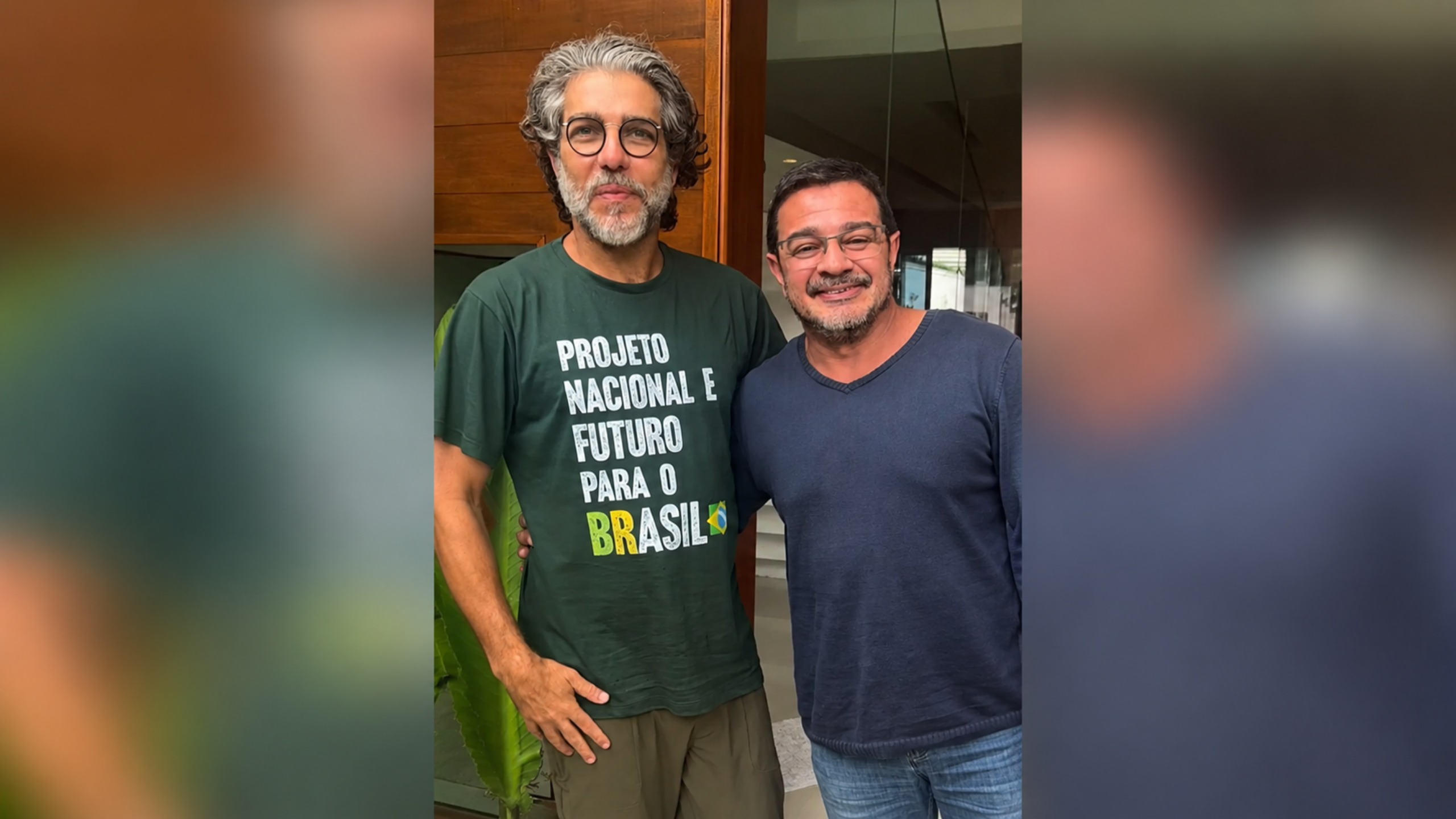 Juninho Pernambucano e Elias Jabbour