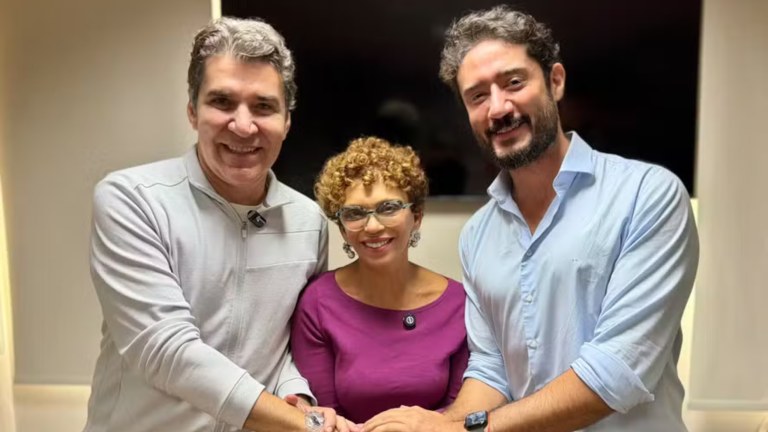 Jarbas Soares, Marília Campos e Gabriel Azevedo