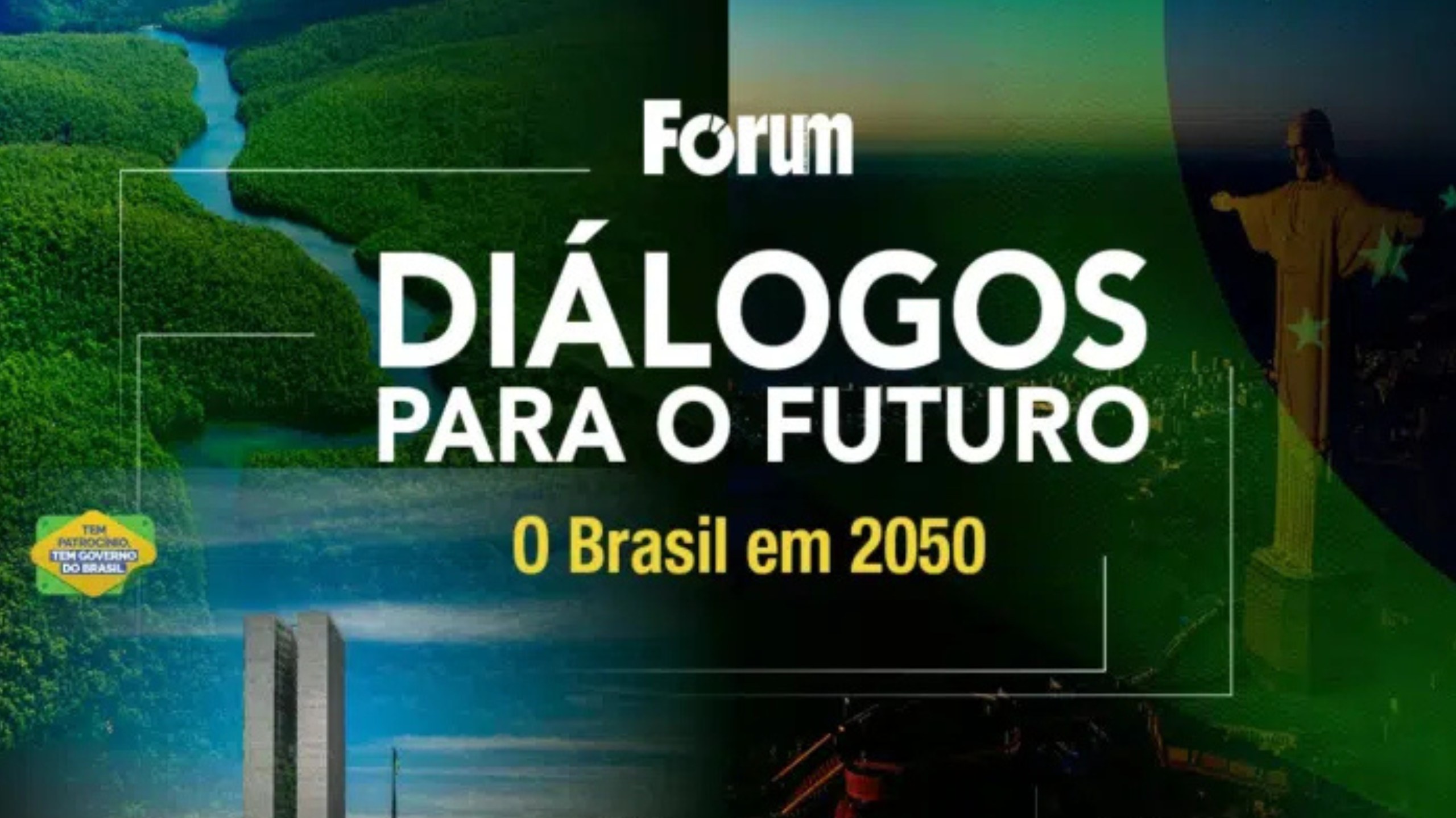 Divulgação do evento "Diálogos para o futuro: o Brasil em 2050"