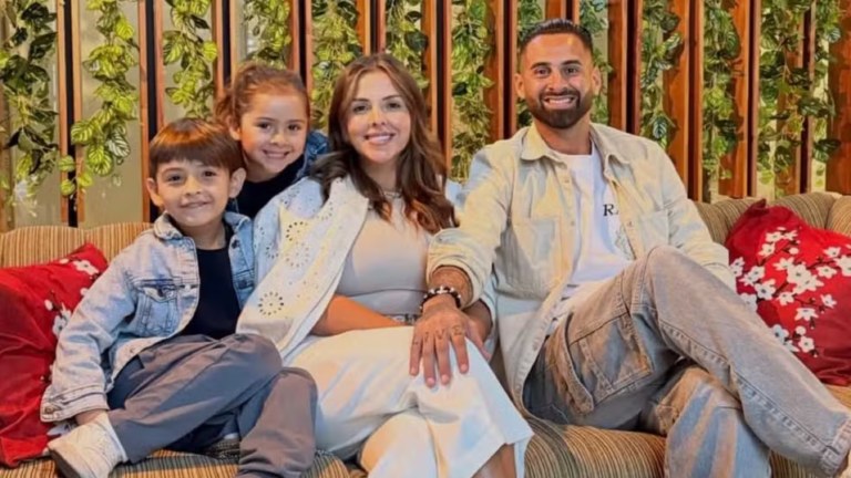 Yanina Maranella, Lucas Trejo e seus filhos, Aarón e Ainhoa