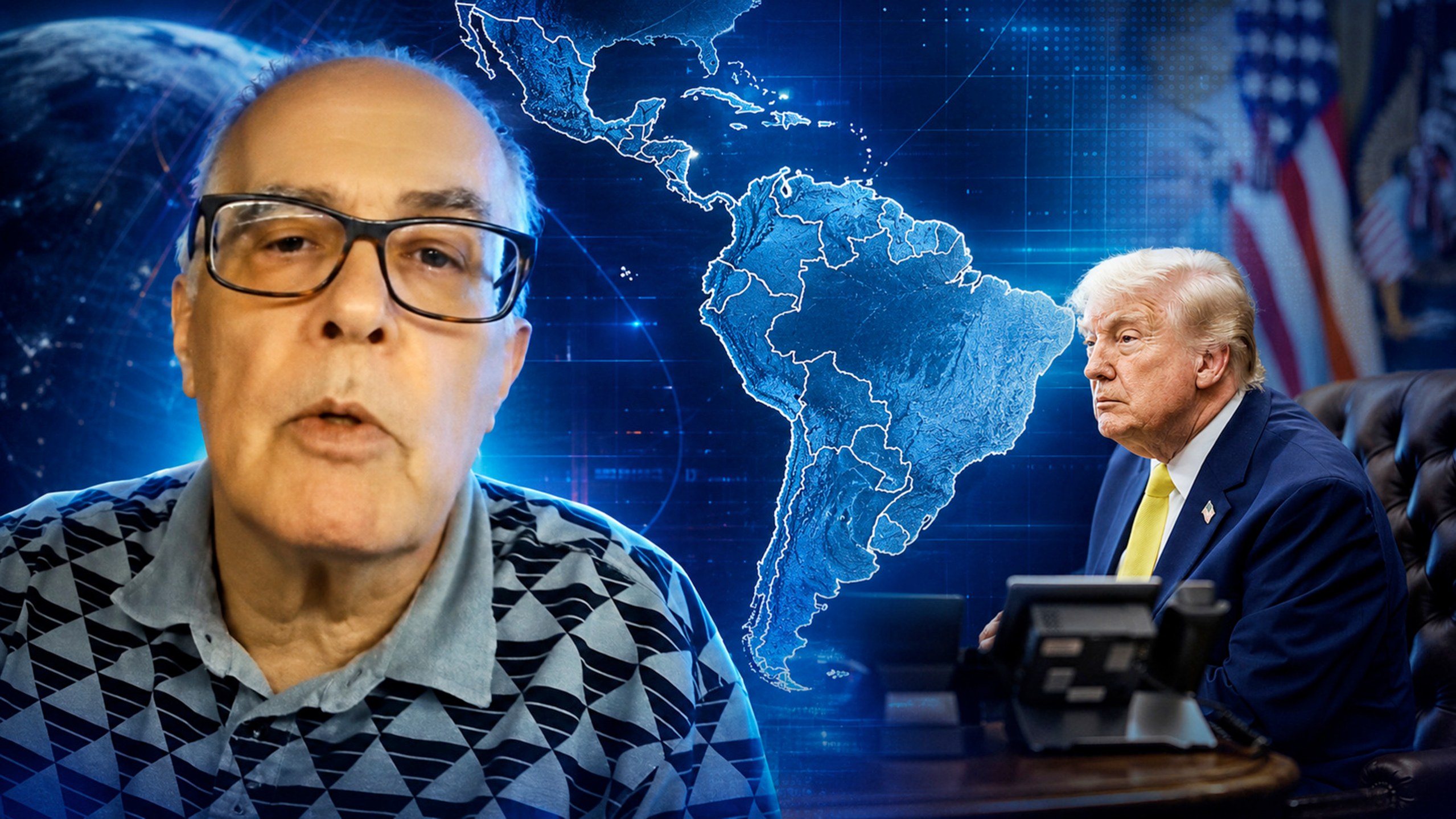 Ricardo Almeida e Donald Trump