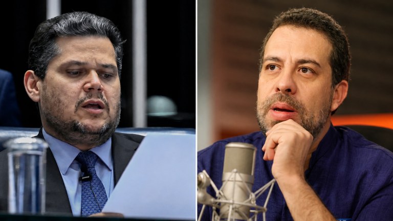 Davi Alcolumbre e Guilherme Boulos