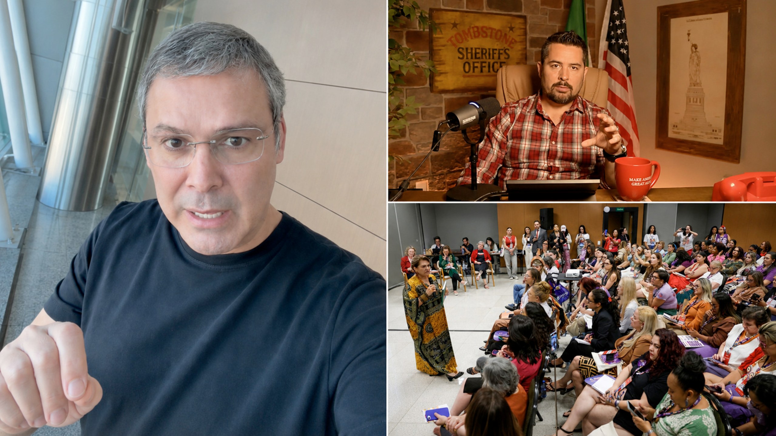 Lindbegrh Farias, Paulo Figueiredo e o eleitorado feminino brasileiro