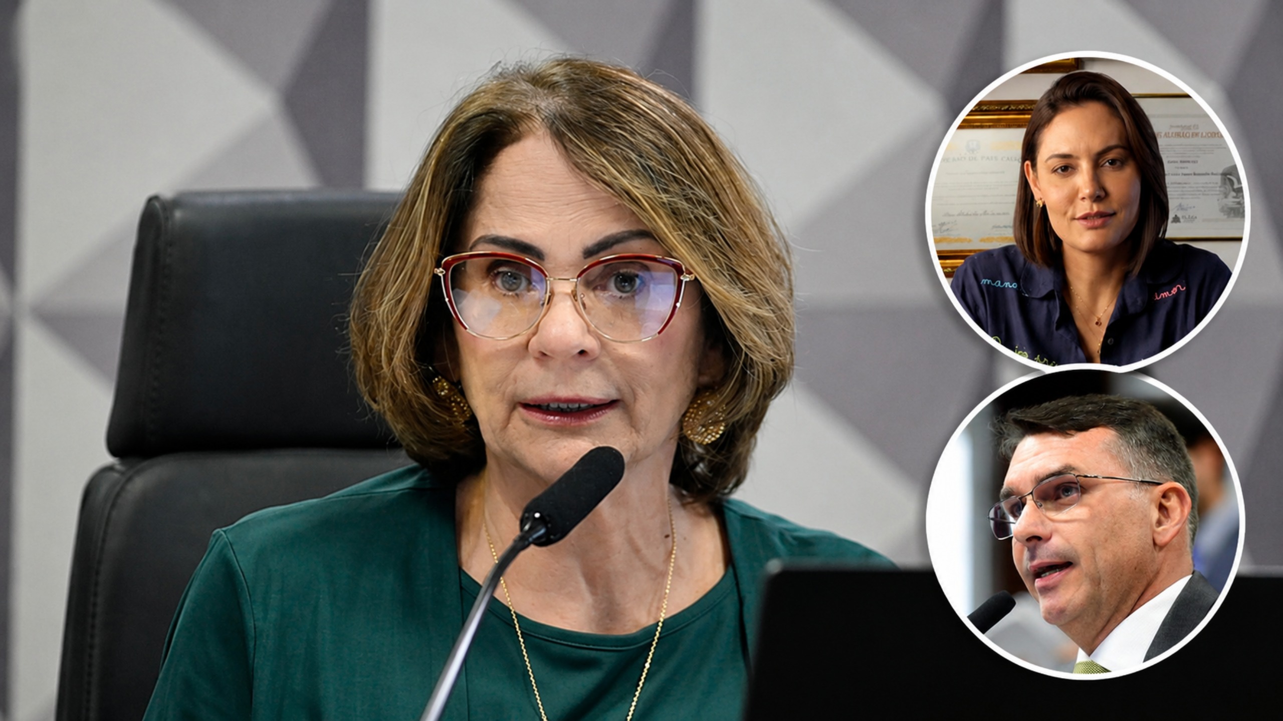 Damares descarta ida a reunião de Flávio com mulheres conservadoras e prevê ausência de Michelle