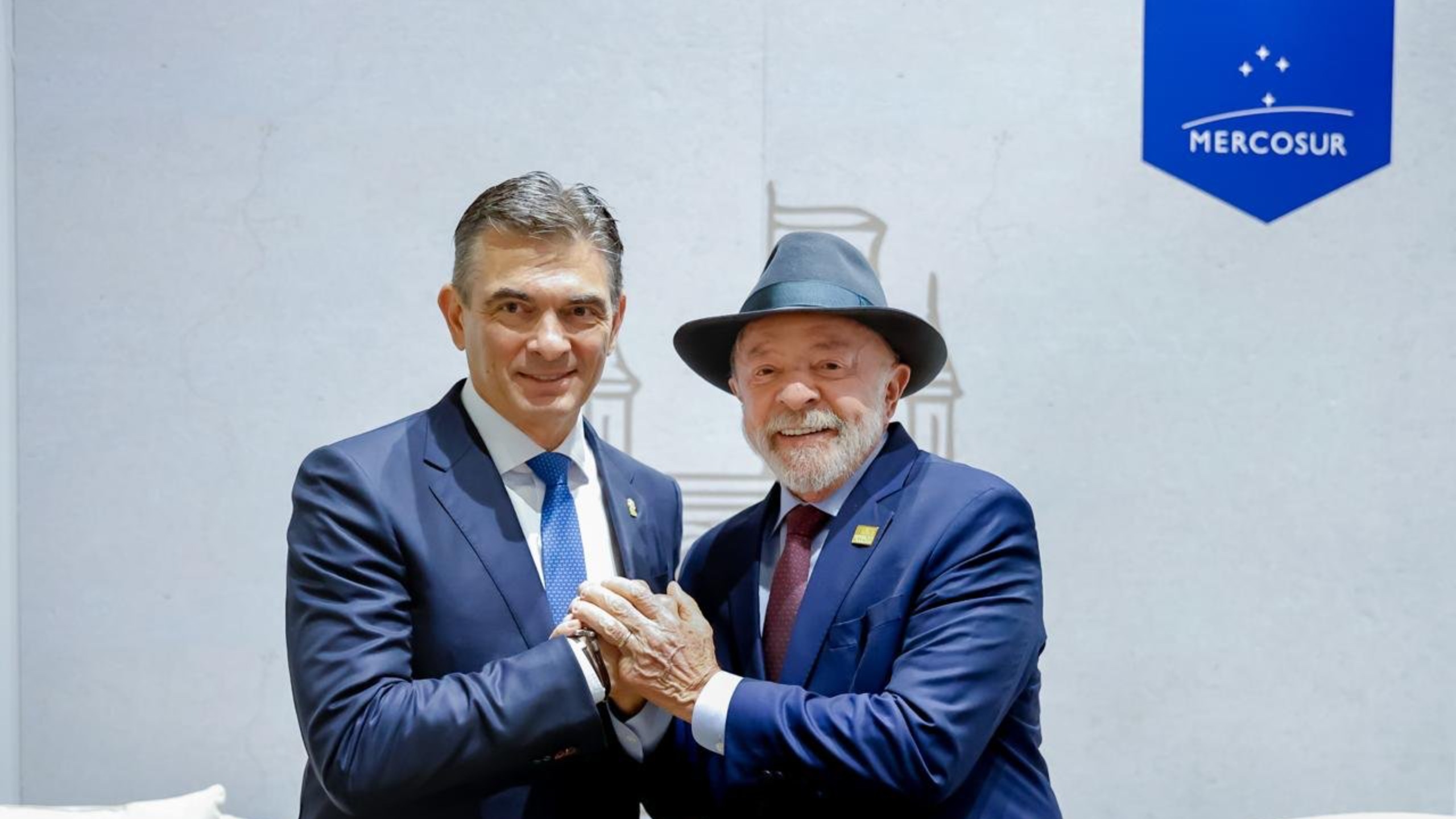 Lula e Rodrigo Paz