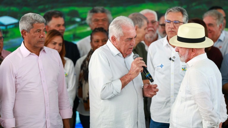Senador Otto Alencar, participa junto com o presidente Lula e o governador Jerônimo Rodrigues, na inauguração do Hospital Estadual do Litoral Norte, em Alagoinhas