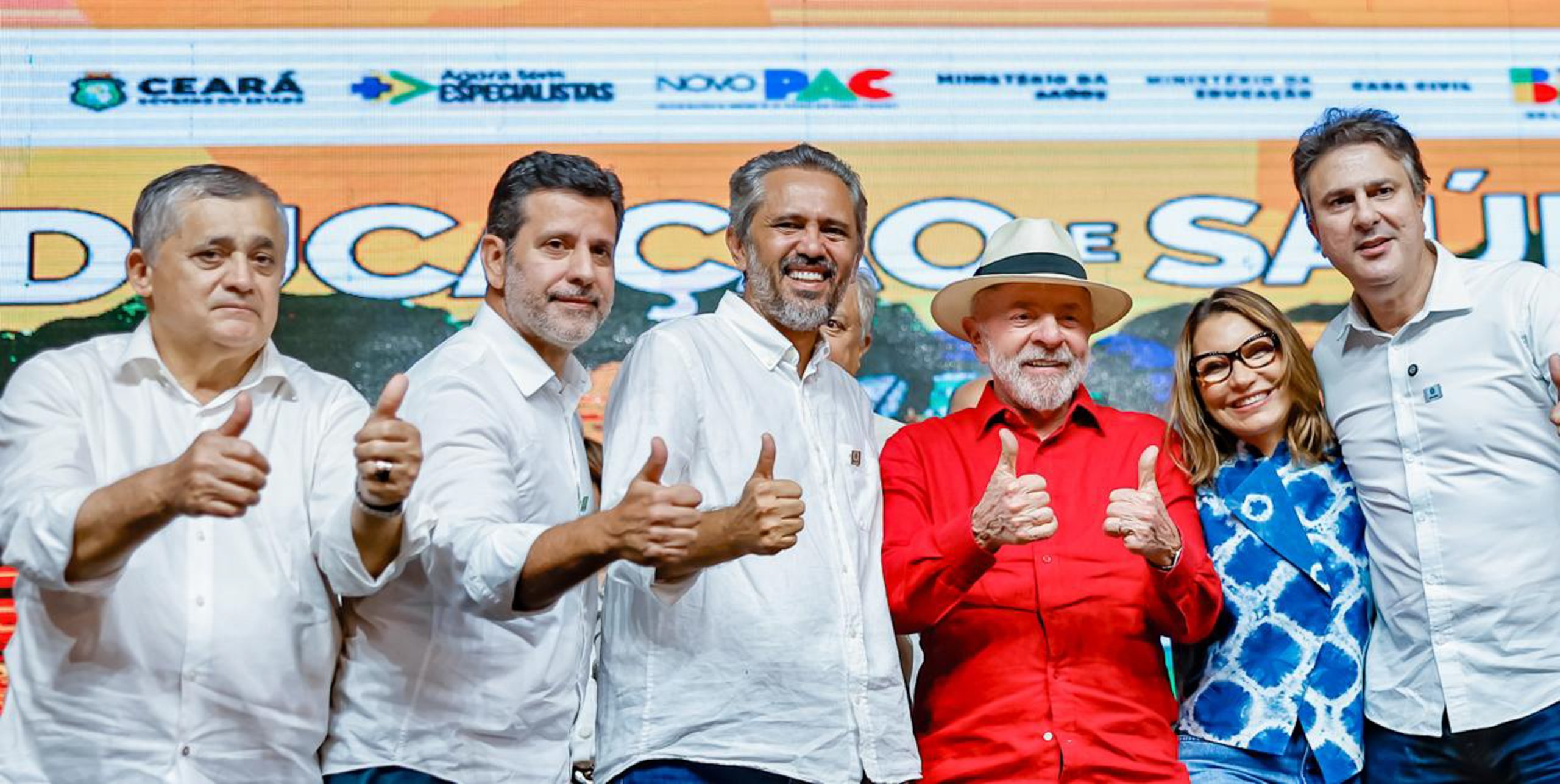 Lula e Elmano de Freitas