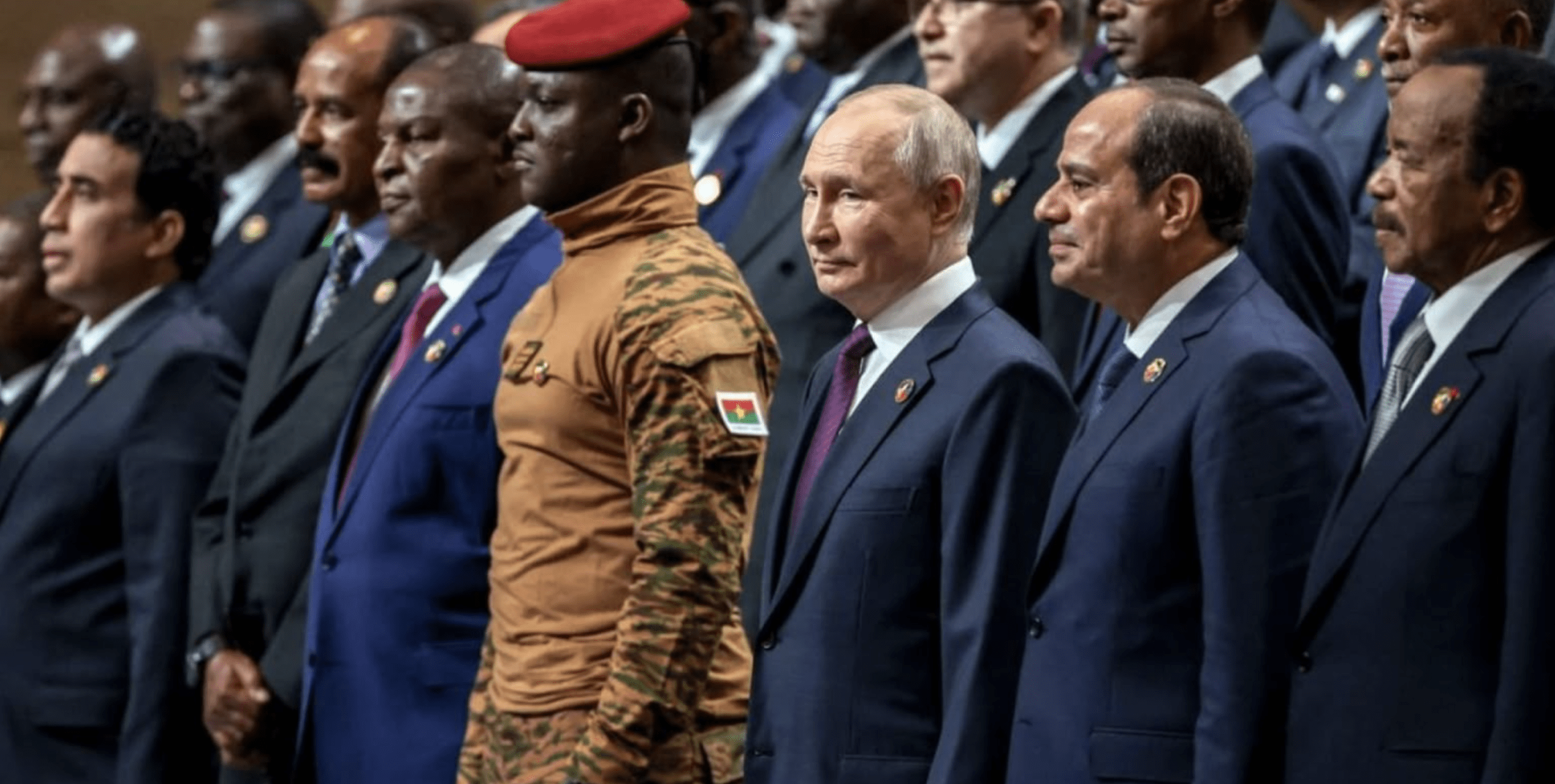 Rússia recebe líderes africanos