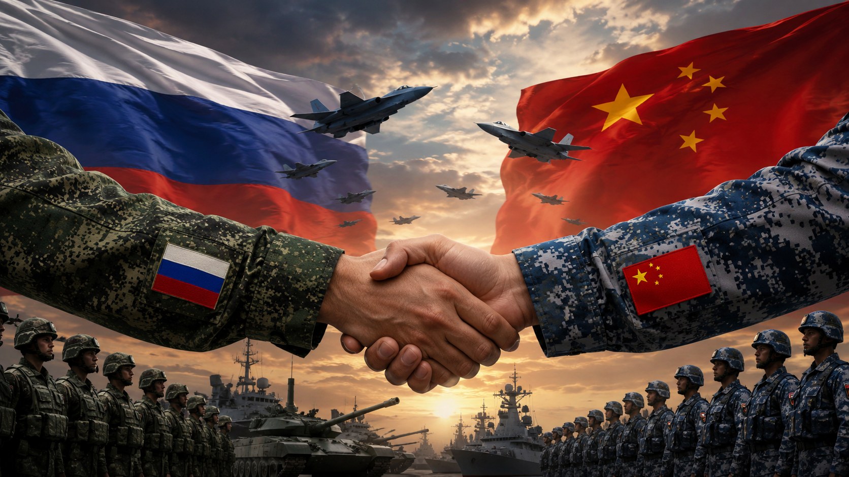 Aliança militar Rússia-China
