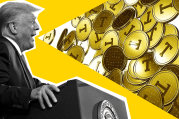 Ilustração com Donald Trump