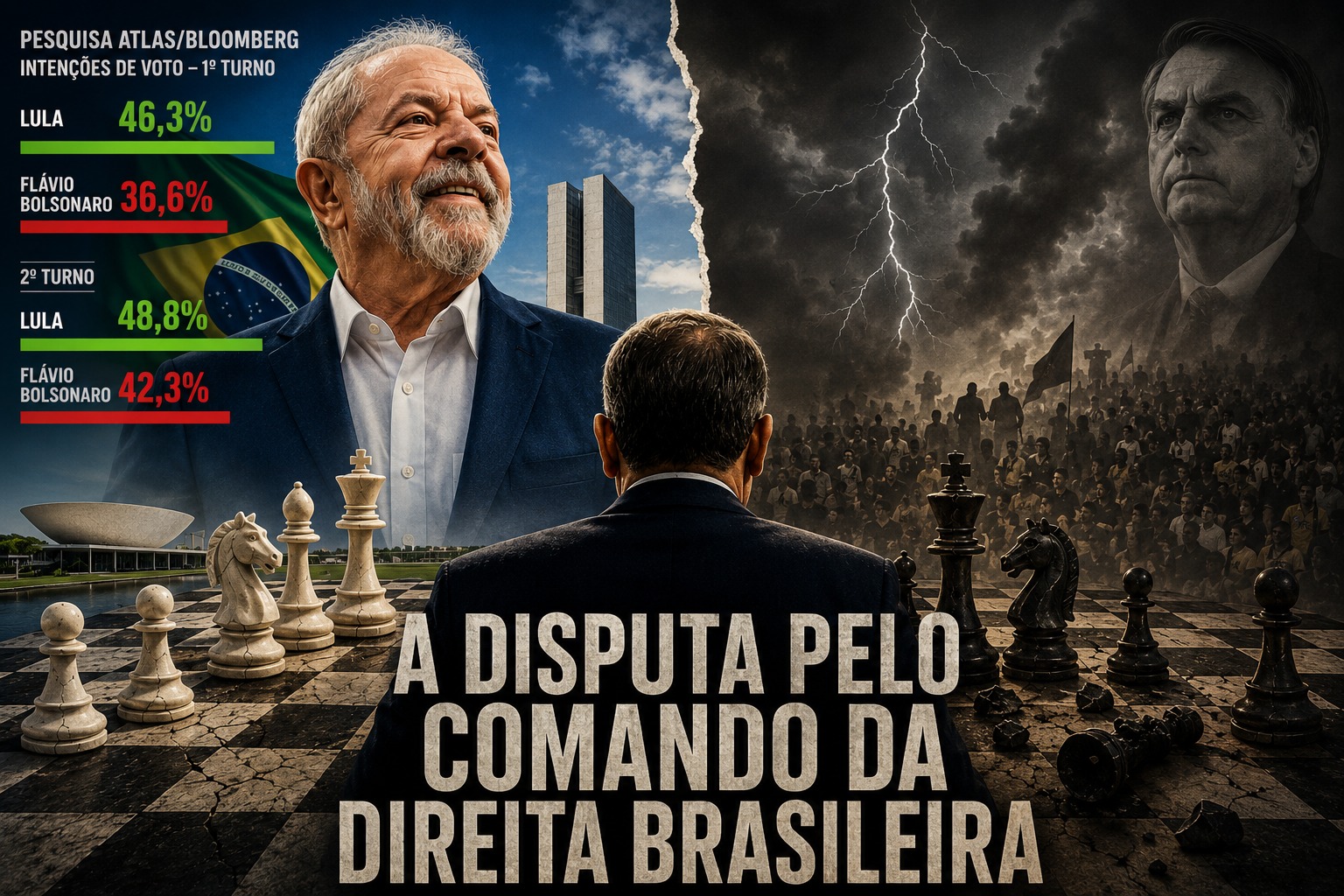 A disputa pelo comando da direita para enfrentar Lula